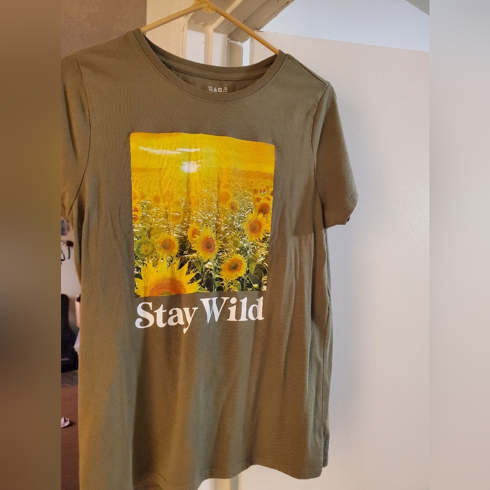 Sunflower Screen Print Tee